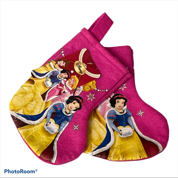 Disney Princess christmas hat & 2 mini 7”stocking - Picture 4 of 10
